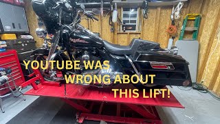 'Is this the Ultimate Garage Tool?: Harbor Freight Motorcycle Lift Review