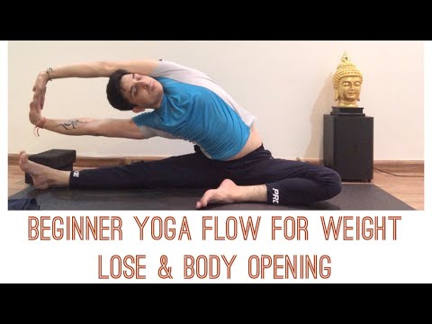 1 Hour Beginner Yoga flow for Weight lose & Body opening with Grand Master Ajay