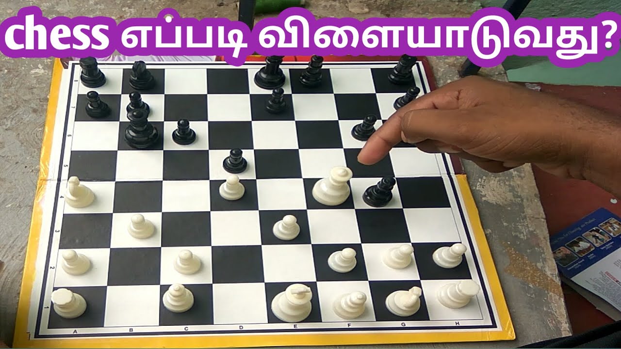 how to play chess for beginners in tamil how to play chess in tamil