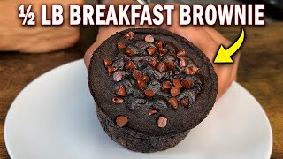 Turn Oatmeal into a Giant FUDGEY Brownie