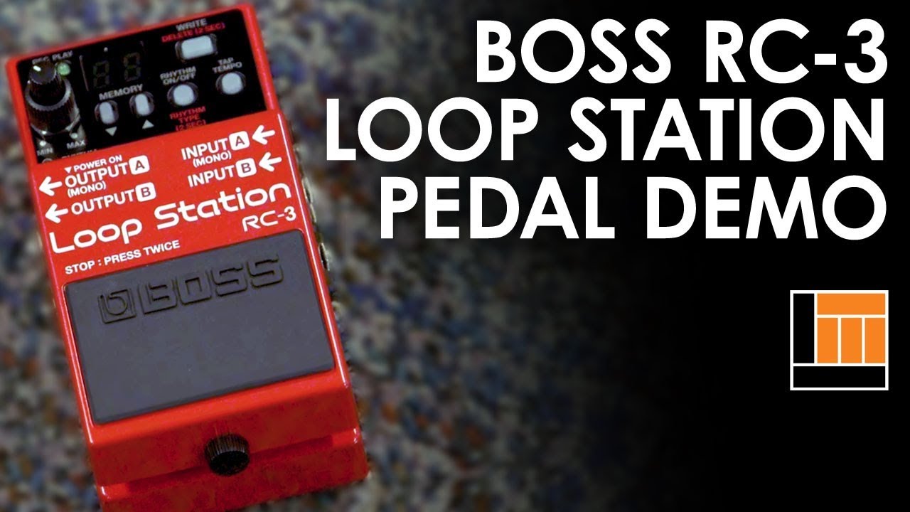 ギター BOSS RC-3 Loop Station Boss RC-3 Loop Station Pedal : Amazon.ca: Musical