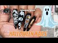 Halloween Nails #bloomingghost #nailart #subscribe