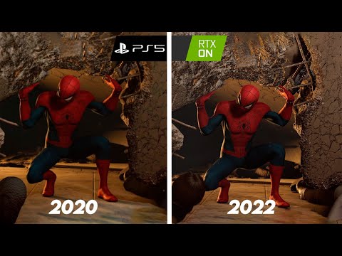 ¡¡ASÍ SE VE SPIDER-MAN en PC!! ¡¡COMPARATIVA PS5 vs PC vs PS4!!