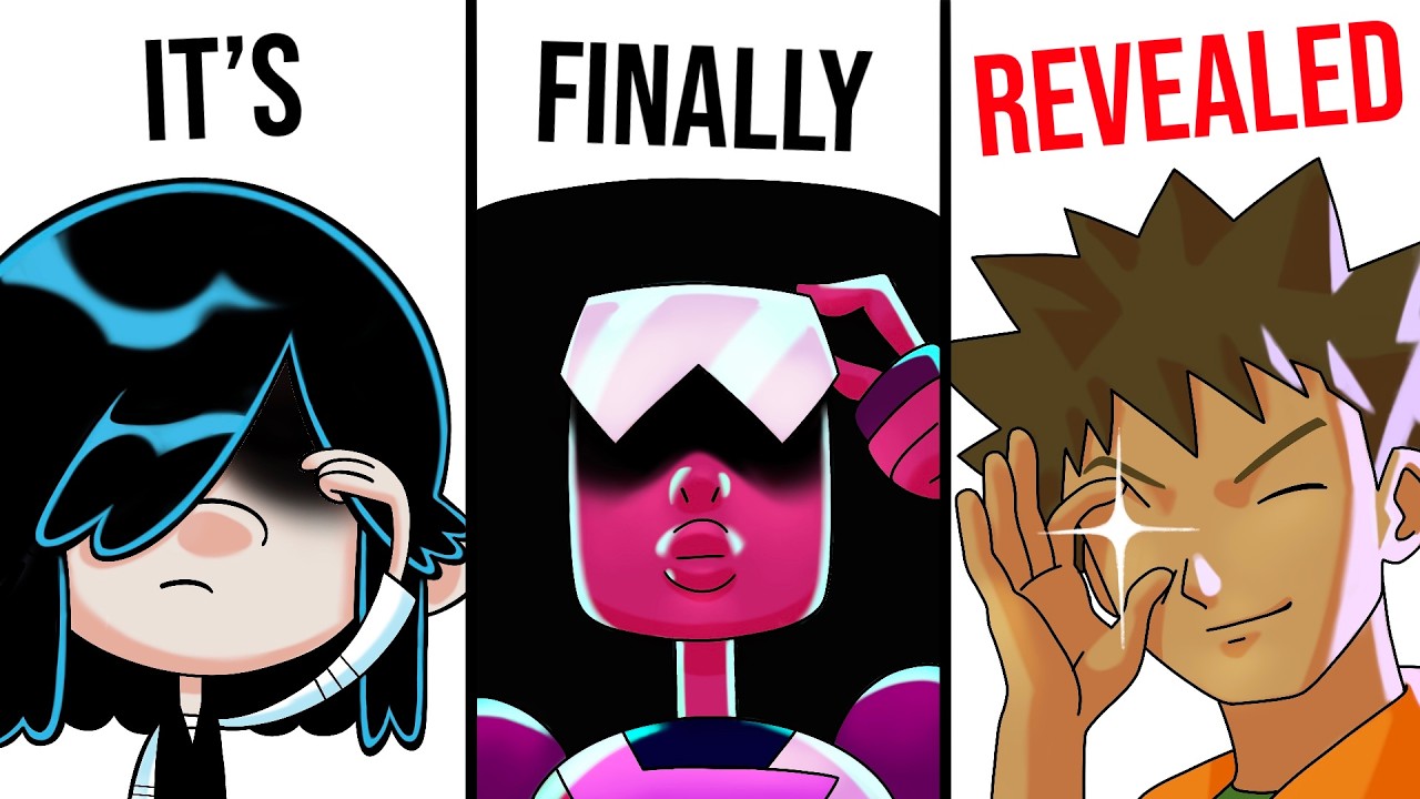 What Cartoon Characters’ Hidden Eyes Actually Look Like