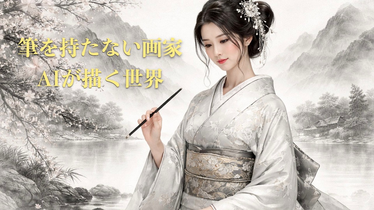 筆を持たない画家 ーAIが描く世界ー