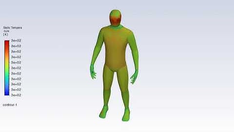 Numerical Simulation of Cooling Clothing with Phase Change Material (PCM)