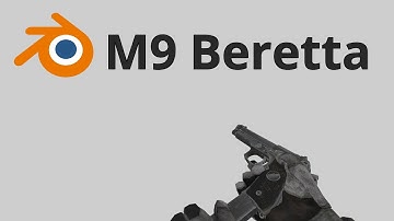M9 Beretta animation (blender)