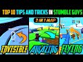 Top 10 Tips & Tricks in Stumble Guys | Ultimate Guide To Become a Pro