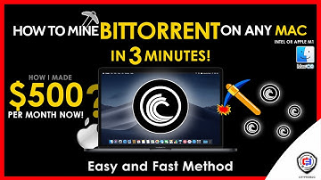 How To Mine BitTorrent On Any MAC | Intel or M1 | BTT | Fast and Easy | Beginner Guide