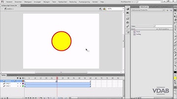 Flash CS6 - Actionscript koppelen aan een frame