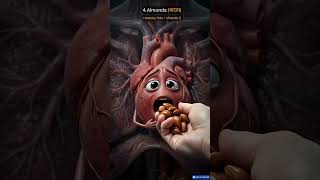 ये 5 foods blood flow को support करते हैं ❤️ | Heart Health | AI Talking Heart #Shorts