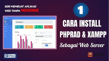 Install PHP Rad & Web Server XAMPP