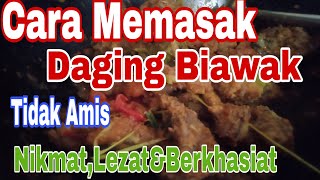 Cara Memasak Rica-Rica Daging Biawak