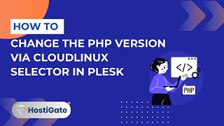 How to Change the PHP Version via CloudLinux Selector in Plesk | Hexraa