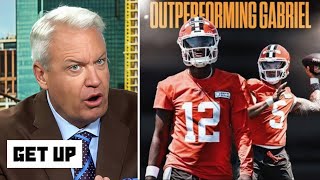 GET UP | Rex Ryan Reacts: Gabriel TAKES SHOTS at Shedeur Sanders in Browns QB Debate