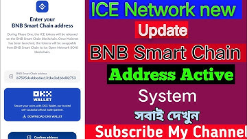 ICE Network BNB Smart Chain Address Active