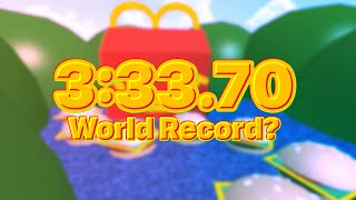 [WR?] Escape Mcdonalds Obby! Speedrun in 3:33.70