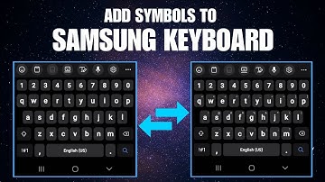 Hoe u lang kunt indrukken voor alternatieve symbolen op het Samsung-toetsenbord