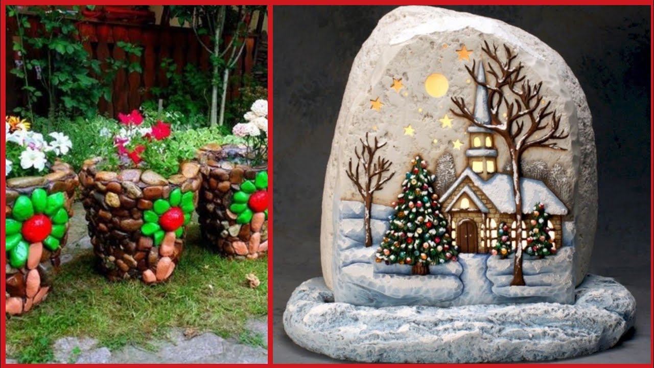 Beautiful River Stone Painting Street Stone Home Decoration Ideas Maxresdefault