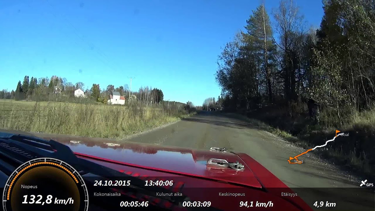 DATSUN 100A in car  Maxell ralli 2015