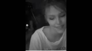 Grace VanderWaal Home Sitting and Singing Covers. Taking A Break and Baby on Instagram 5/01/22 GGT