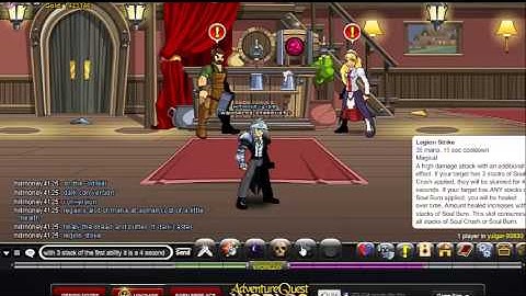 AQW dark caster class spotlight