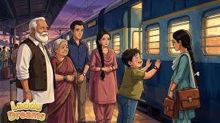 90s Indian Train Night Journey ASMR 🚆🌧️ | Rain on Train Window | Deep Sleep Sounds