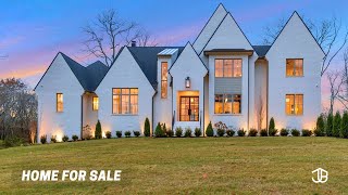 TOURING A NEW CUSTOM BUILT $4.3M LUXURY Nashville TN Home | JOHNBOURGEOISGROUP Tour