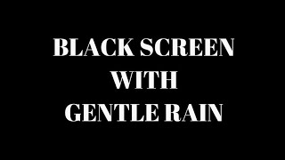 Gentle NIGHT RAIN to Sleep FAST, Beat Insomnia. Relax, Study to Rain Sounds