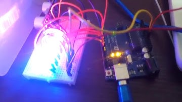 Detector de distância com Arduino, sensor ultra-sônico e leds