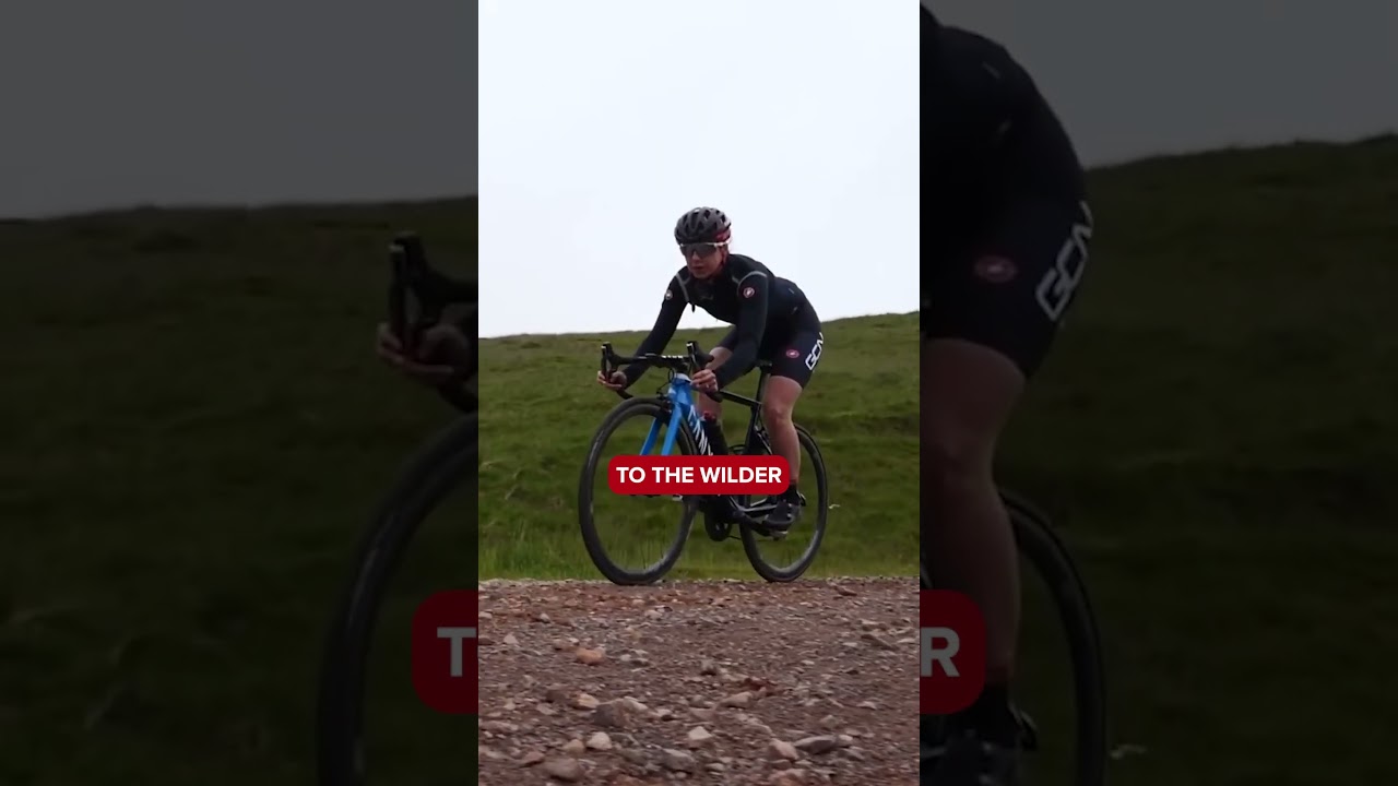 Taking our road bike where it doesn't belong... on GRAVEL! 😱