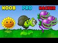 NOOB vs PRO vs HACKER - Plants vs. Zombies