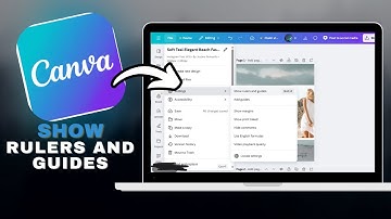 How To Show Rulers and Guides In Canva in SECONDS!