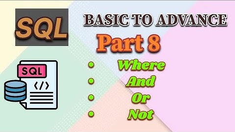 SQL WHERE Clause Explained Like a Pro! (AND vs OR vs NOT) 🚀