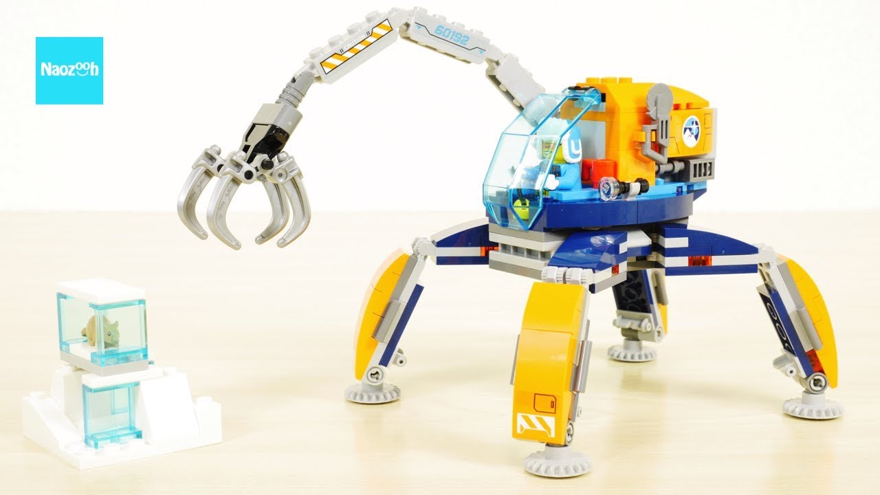 レゴ シティ 北極探査ロボット 60192 セット説明 2:10～ ／ LEGO City Arctic Ice Crawler 60192  Build & Review