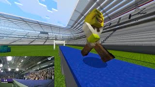 Shrek Running Dog Course, But Its Minecraft