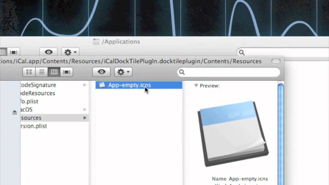 How To Manually Change The ICal Icon YouTube How To Manually Change The ICal Icon YouTube