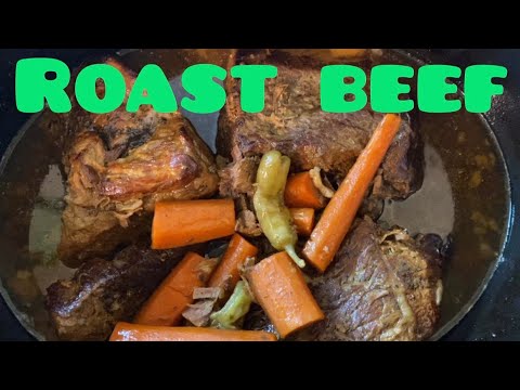 How To Cook Roast Beef Using Crockpot - YouTube