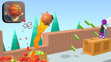 Bounce Dunk - All Levels Gameplay (Part 247) | Android & iOS