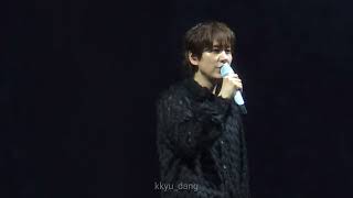 240504 2024 규현(KYUHYUN) ASIA TOUR ‘Restart’ in Taipei Day1-내마음을 누르는일(Daystar) l ASIA TOUR fancam