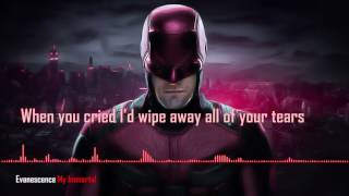 [Daredevil] Evanescence - My Immortal (Full lyrics)