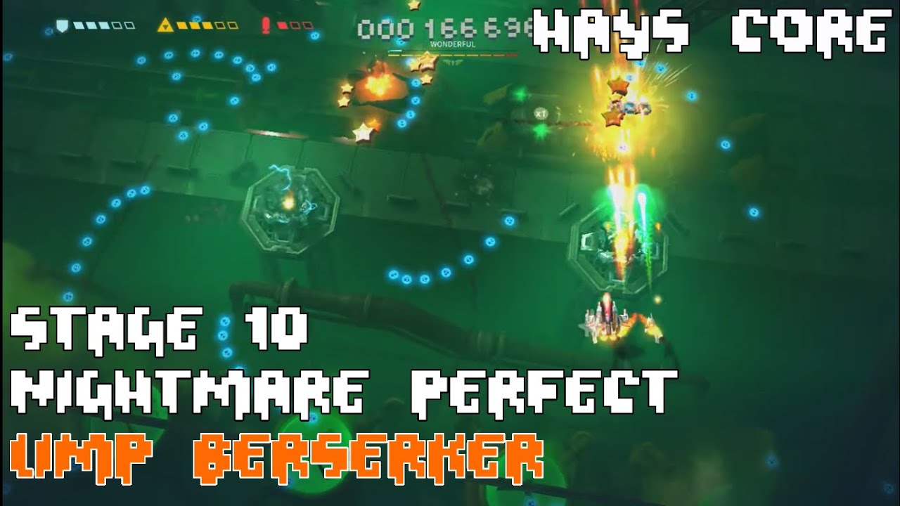 Sky Force Reload- Stage 10- Nightmare Perfect(Limp Berserker)- Hays Core.