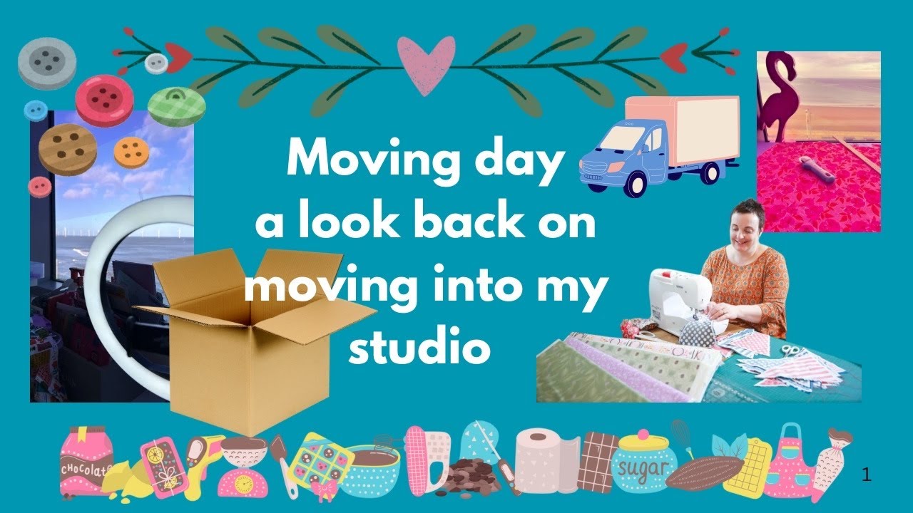 Moving day- a look back on moving into my new studio - YouTube
