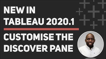 How to customise the discover pane during a scripted install in Tableau Desktop 2020.1