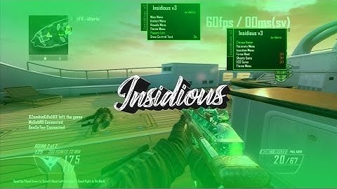 [Bo2/1.19] ||Insidious|| Non-Host SPRX Menu +GSC Injector + Download ||