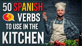 Spanish verbs you need in the kitchen | cooking vocabulary 🍳👨‍🍳 screenshot 2