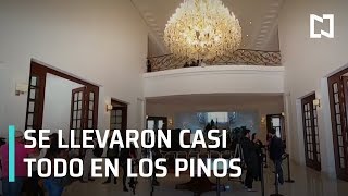 Mexicanos entran a Los Pinos, convertido ahora en centro cultural  Despierta con Loret