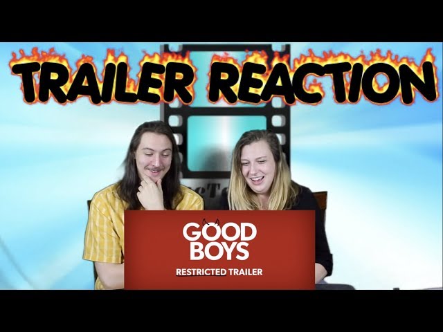 GOOD BOYS  Red Band Trailer Reaction #GoodBoys #GoodBoysTrailer #GoodBoysMovie