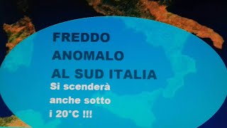 Mercoledì 20 Sarà Peggio Del Previsto Al Centro-Sud Mappa