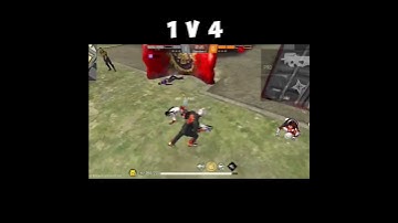 1 v 4 clutch ☠️ by guildmates #opinthechat